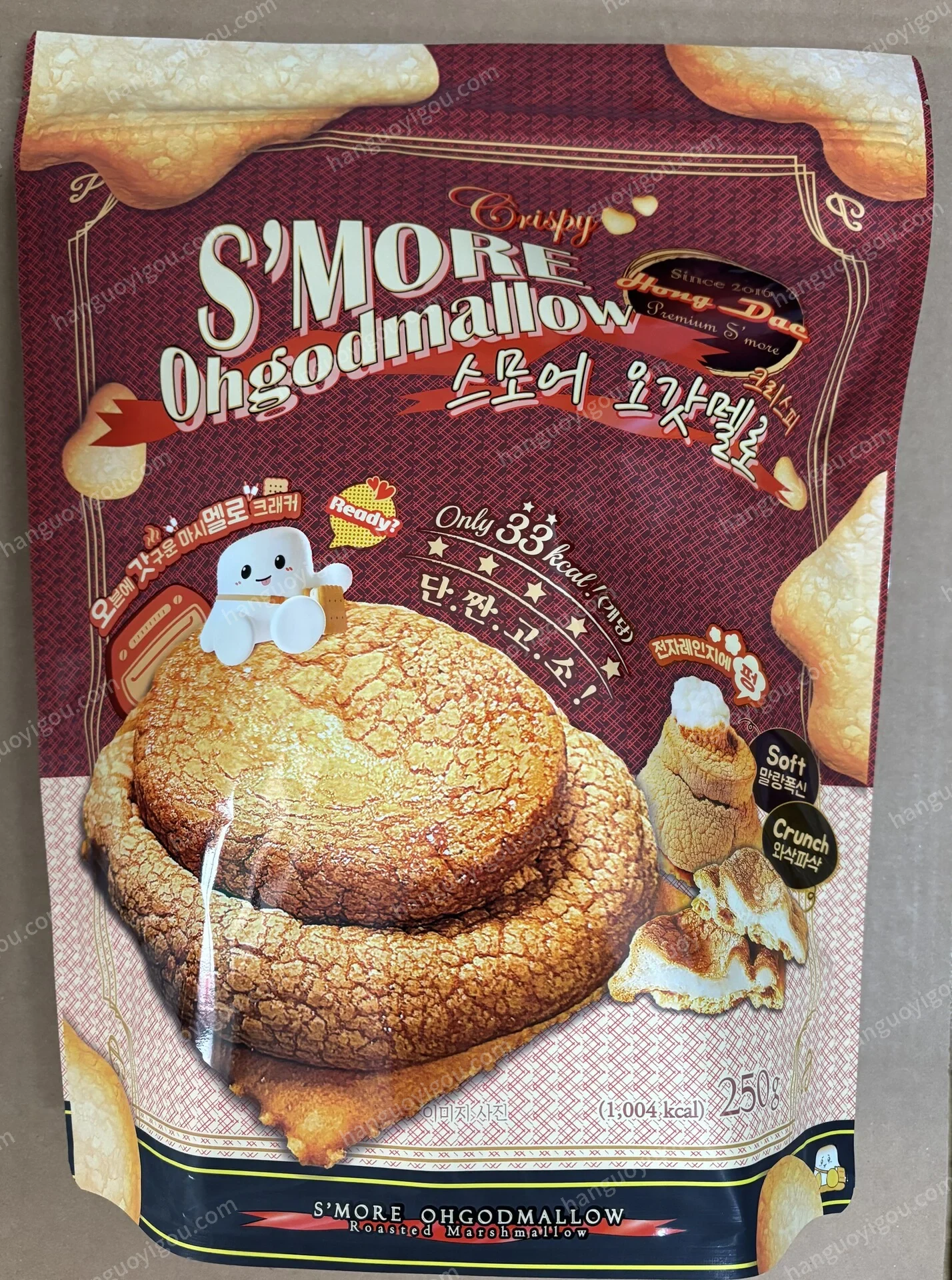 S'MORE Ohgodmallow 烤棉花糖脆餅 Crispy 250 g