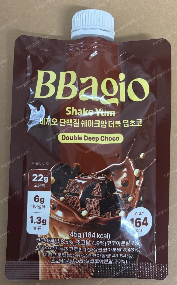 BBagio 雙重濃巧克力蛋白奶昔 45g