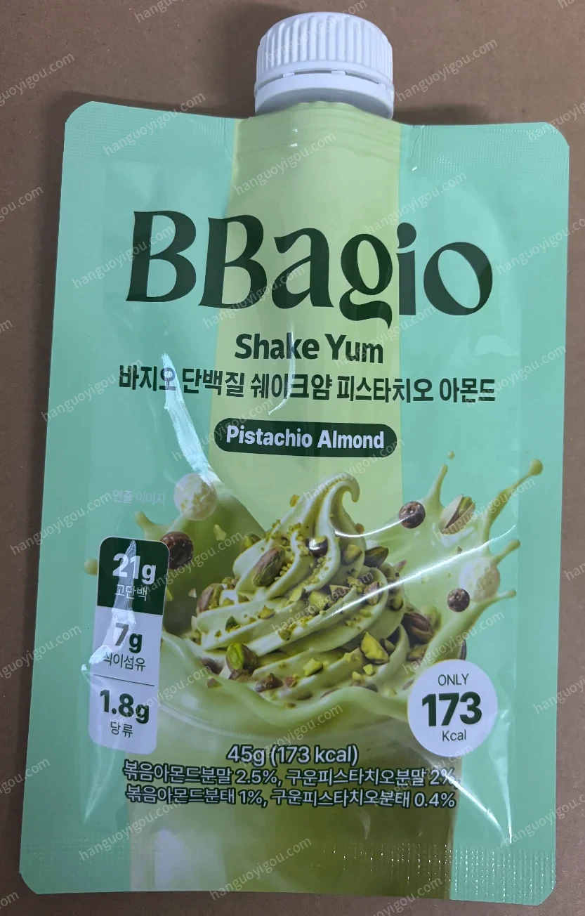 BBagio 開心果杏仁蛋白奶昔 45g